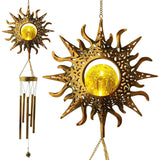 Sun Solar Wind Chimes Garden & Patio - Tophatter Daily Deals