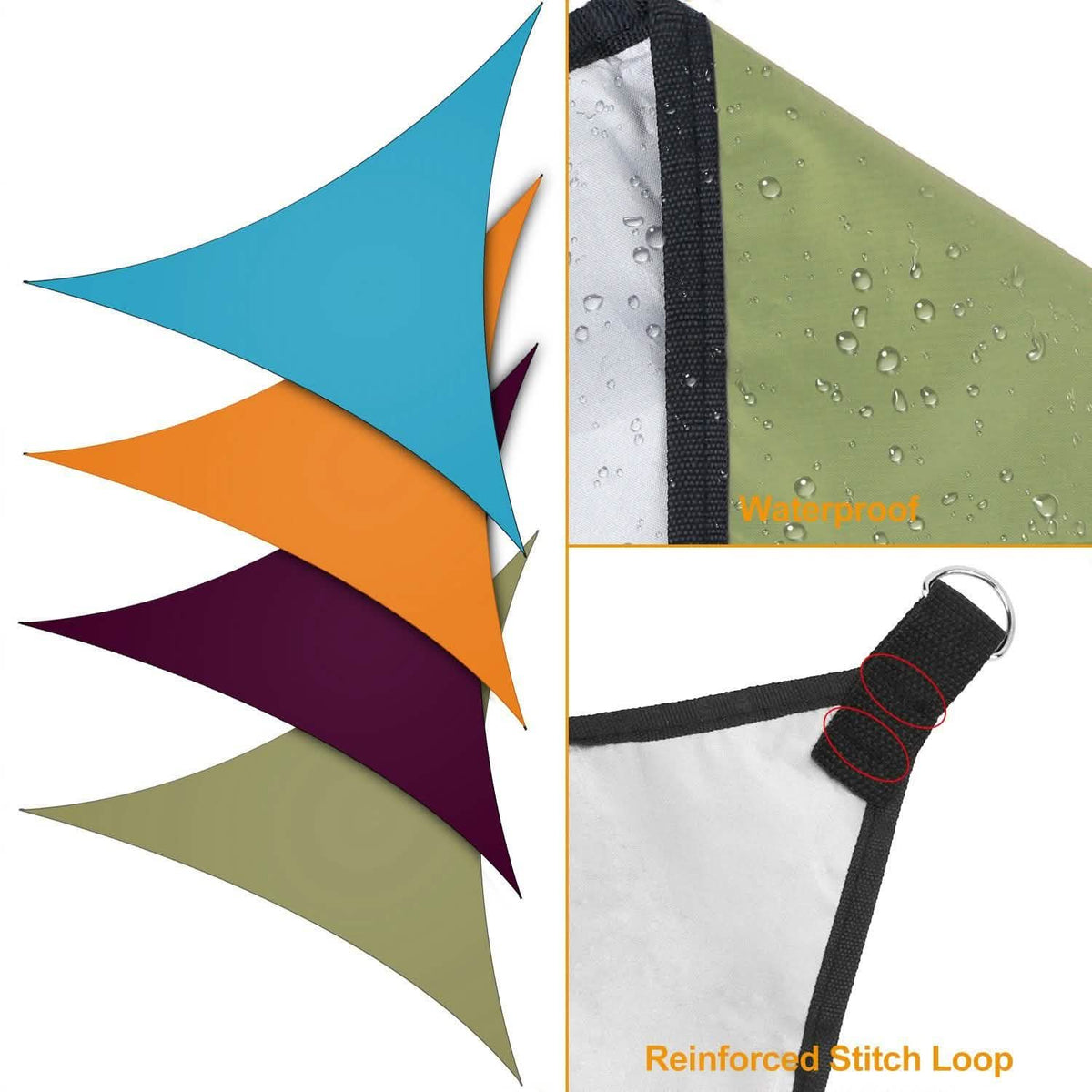 Sunshade Patio Cover Shade Canopy Garden & Patio - Tophatter Daily Deals