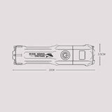 Super Bright ABS Strong Light Focusing Led Flashlight Outdoor Recreation - Tophatter Daily Deals