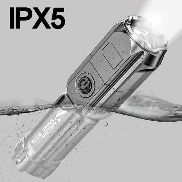 Super Bright ABS Strong Light Focusing Led Flashlight Outdoor Recreation - Tophatter Daily Deals