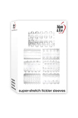 Adam & Eve - Super Stretch Tickler Sleeves - Clear - 6 PC Sex Toy - Tophatter Daily Deals