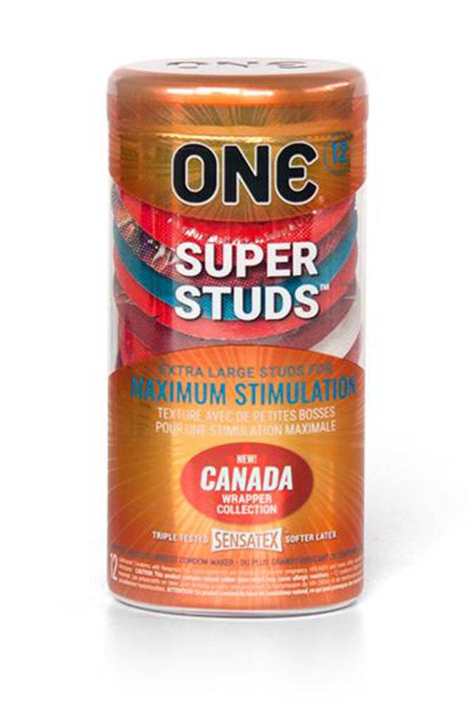 One Condoms - Super Studs - 12 pk - Tophatter Daily Deals