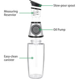 Superior Glass Oil and Vinegar Dispenser Kitchen Tools & Gadgets - Tophatter Daily Deals