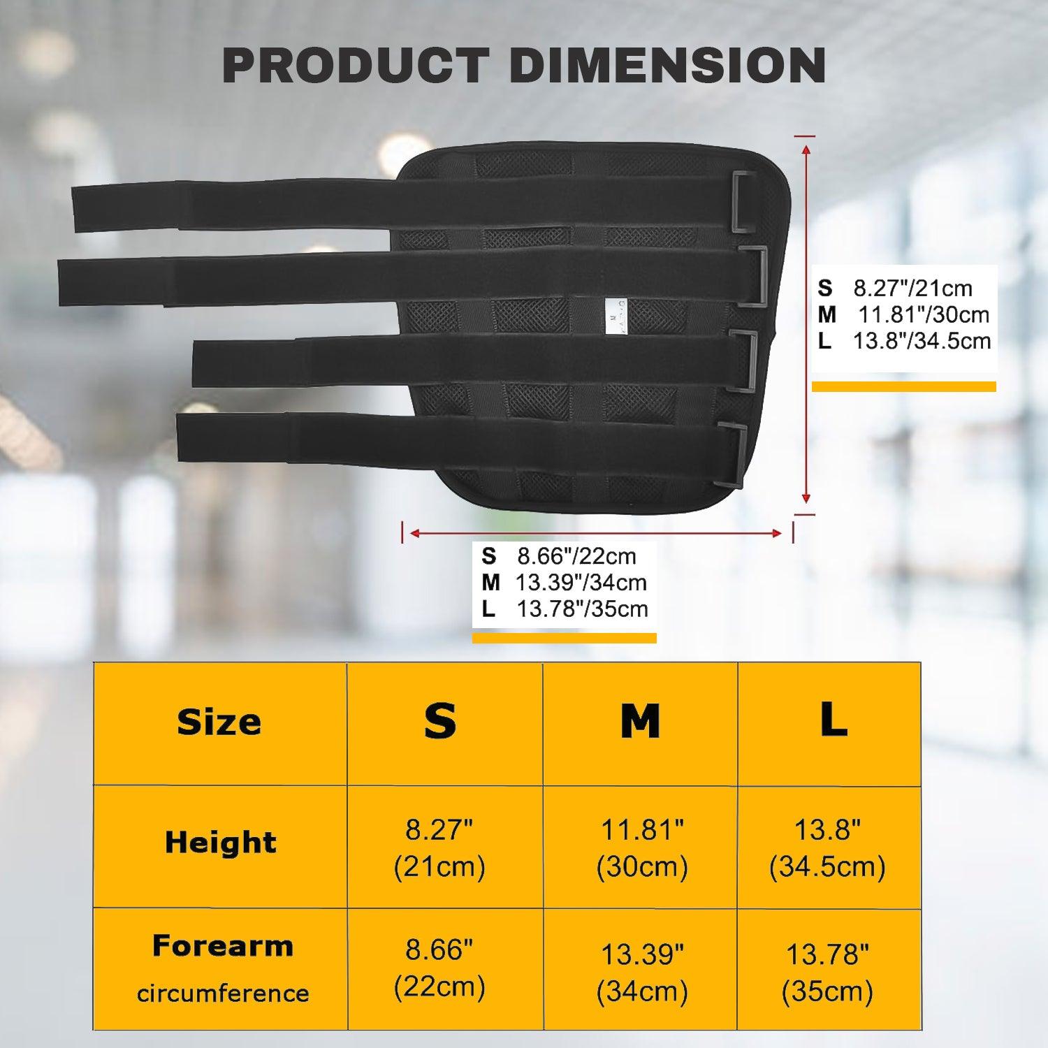 Elbow Joint Brace - Adjustable Arm Elbow Shoulder Support Splint Strap Relief Pain Correct Upper Limb L Health Care - Tophatter Daily Deals