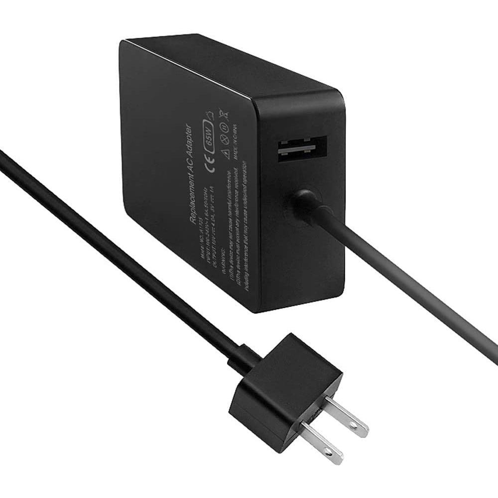 Surface Pro Charger 65W for Surface Pro 3/4/5/6/7 Charger - Tophatter Daily Deals