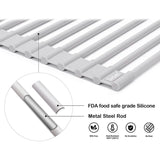 Surpahs over the Sink Multipurpose Roll-Up Dish Drying Rack Kitchen Storage - Tophatter Daily Deals