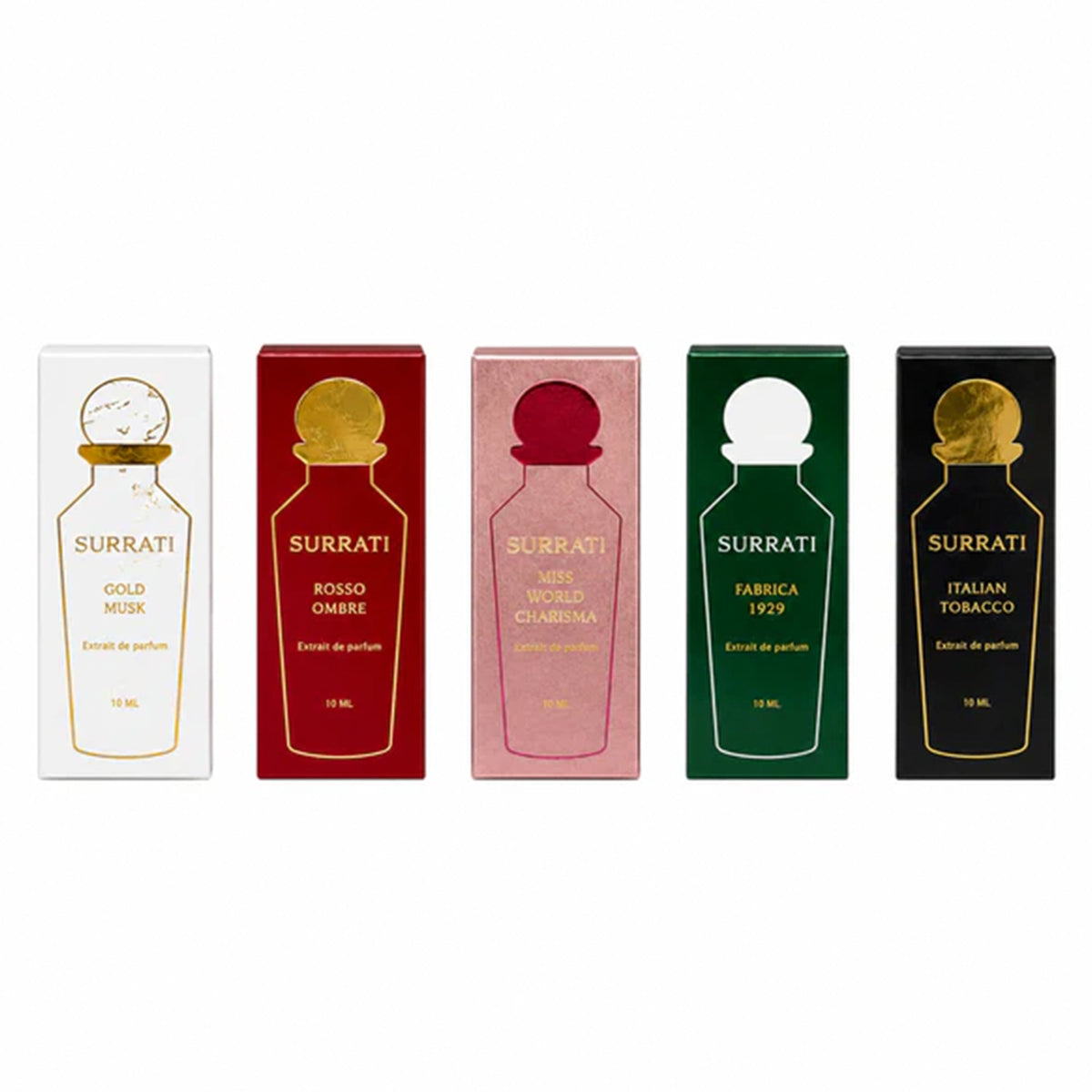 Surrati Mini Collection 1 Eau De Parfum 5 x 10ml Gift Set - Tophatter Daily Deals