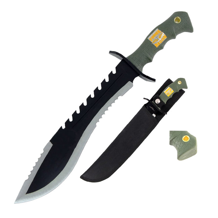 Fire and Steel - Survival Machete (Battle Ready) Fire and Steel Exclusive - Tophatter Daily Deals