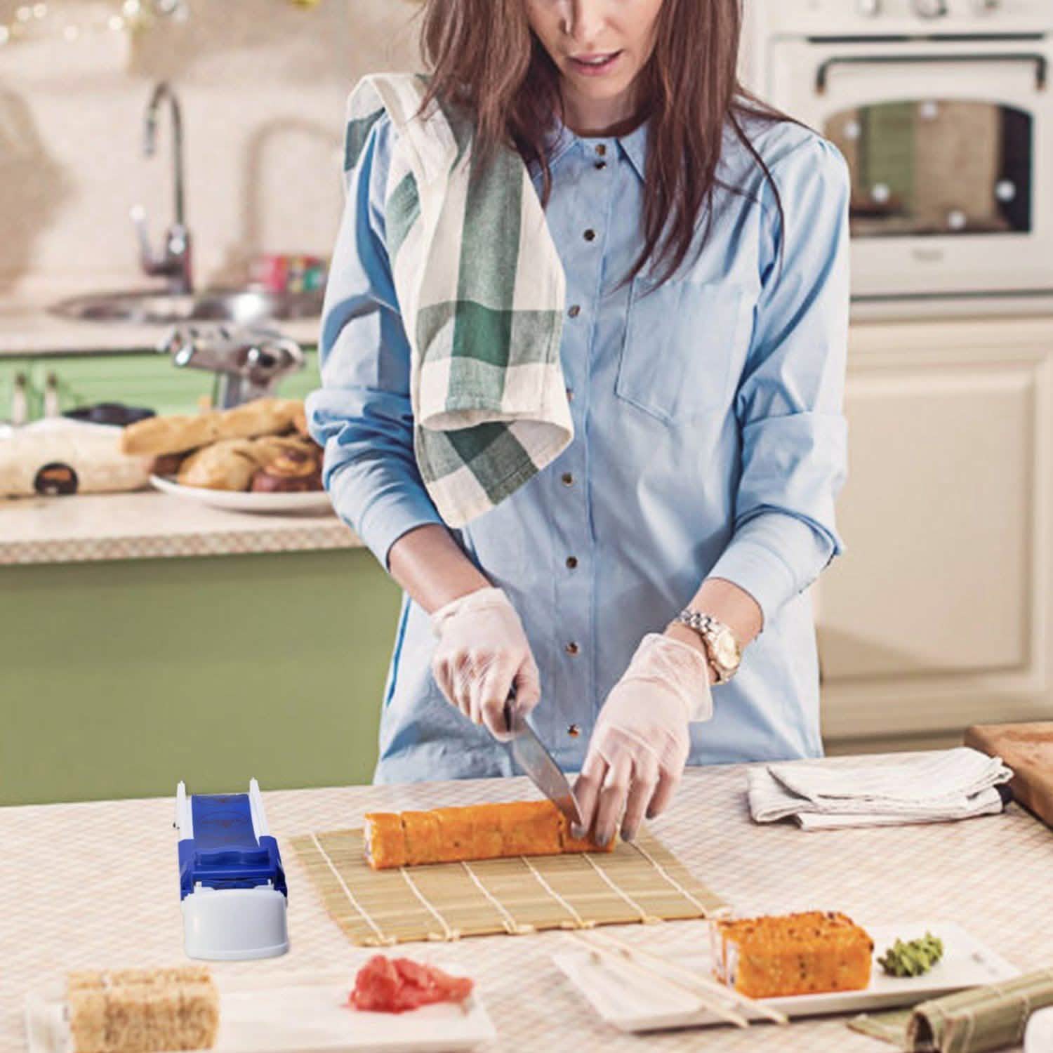 Sushi Meat Roller Dolma Vegetable Kitchen Tools & Gadgets - Tophatter Daily Deals