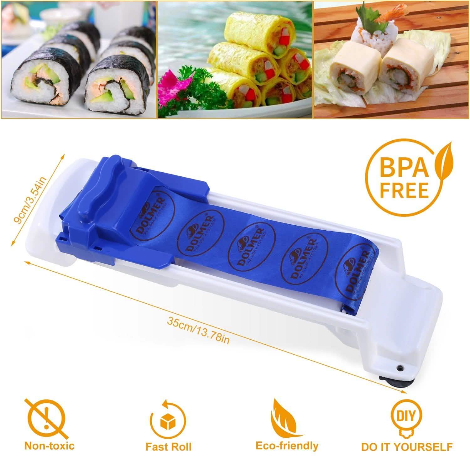 Sushi Meat Roller Dolma Vegetable Kitchen Tools & Gadgets - Tophatter Daily Deals