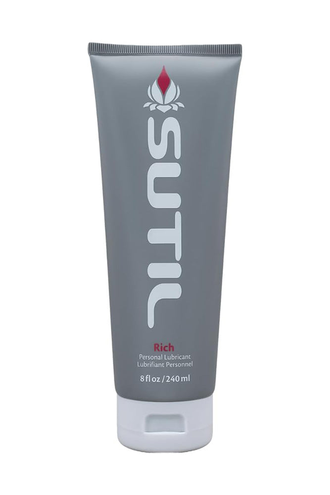 Sutil - Rich Extra Thick Water Based Personal Lubricant 8oz Liquid - Tophatter Daily Deals