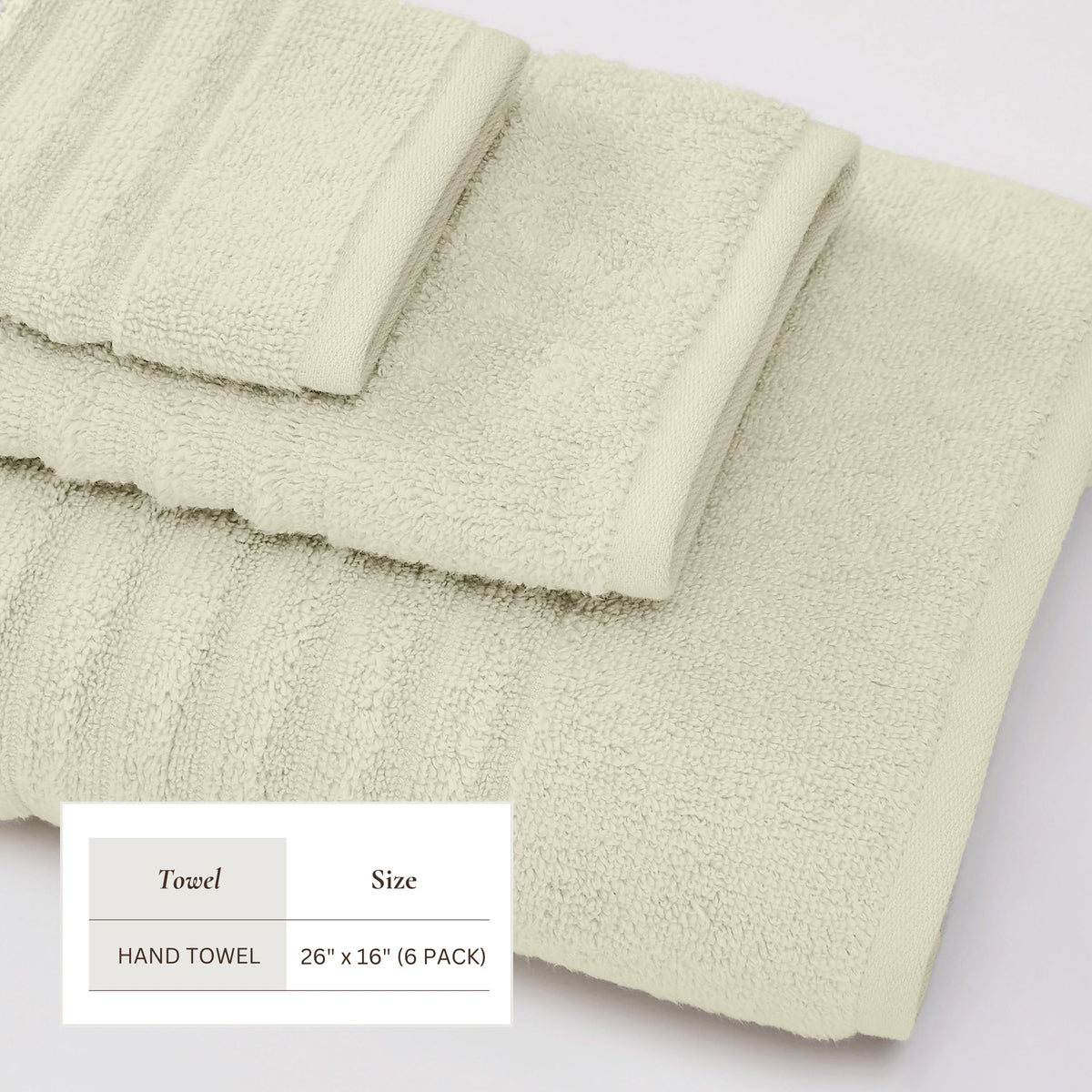 Luxury Combed Cotton Bath Towel Set - Karina Collection Bath - Tophatter Daily Deals