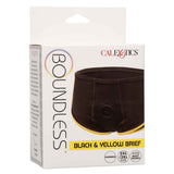 Boundless Black and Yellow Brief – Harness > Dildos > Strap On Harnesses - Tophatter Daily Deals
