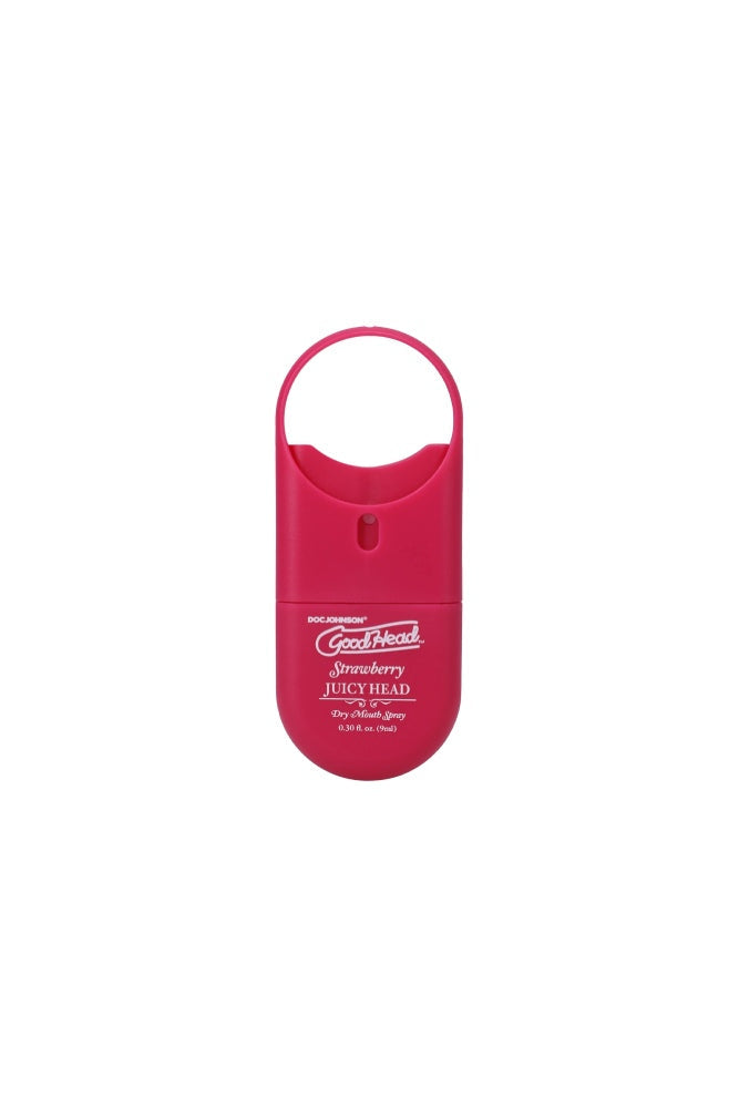 Doc Johnson - GoodHead - Dry Mouth Spray To-Go .30 fl. oz - Strawberry Liquid - Tophatter Daily Deals