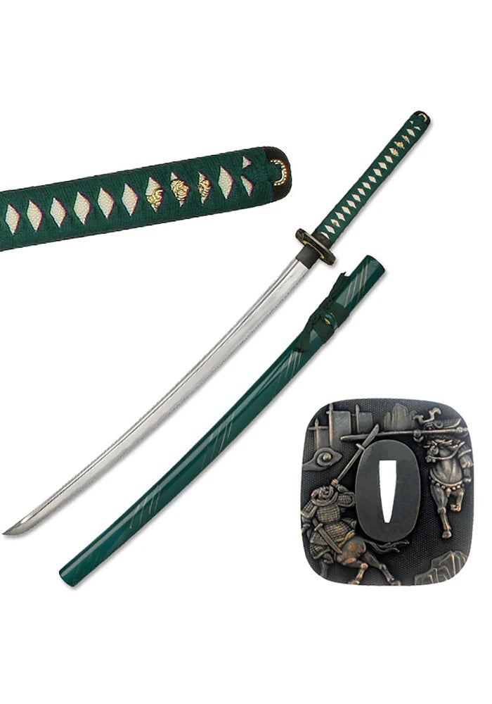 HAND FORGED SAMURAI SWORD 41" OVERALL - Tophatter Daily Deals