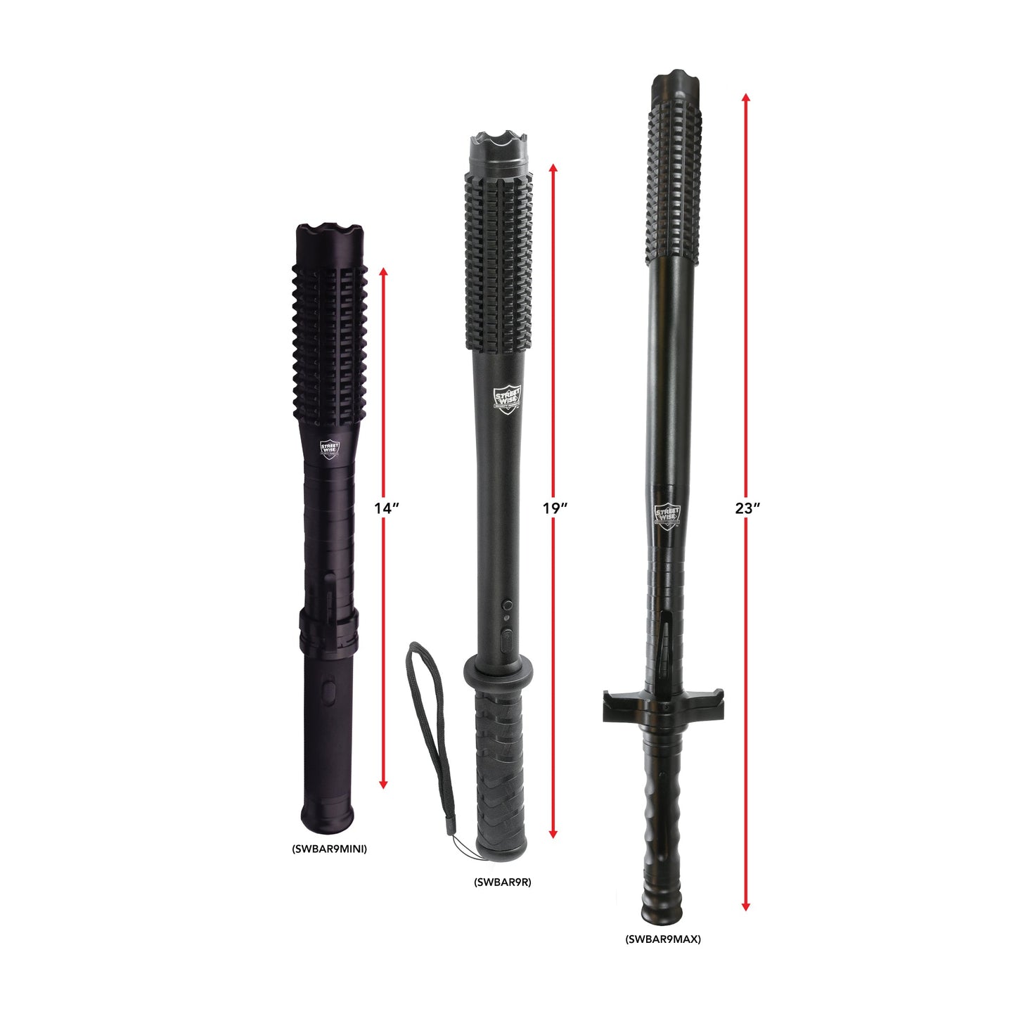 Barbarian 9,000,000* Stun Baton Flashlight Stun Baton - Tophatter Daily Deals