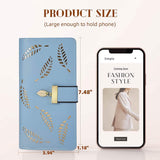 Sweet Cute Women's Long Leaf Bifold Wallet Handbags & Wallets - Tophatter Daily Deals