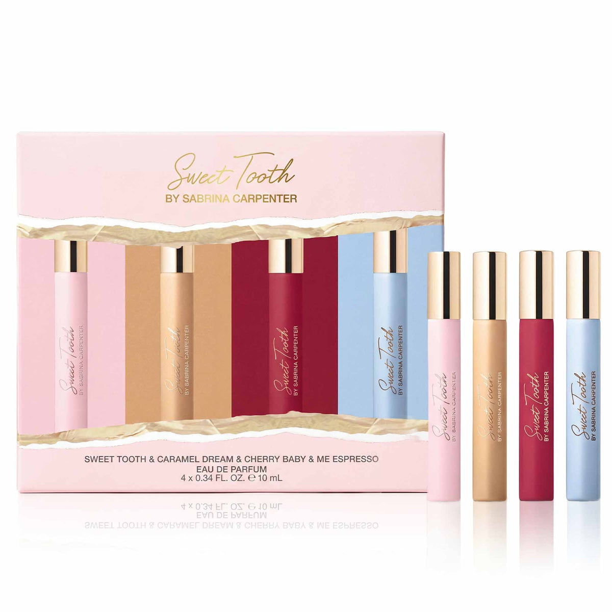 Sabrina Carpenter Collection Eau De Parfum 4 x 10ml Gift Set - Tophatter Daily Deals