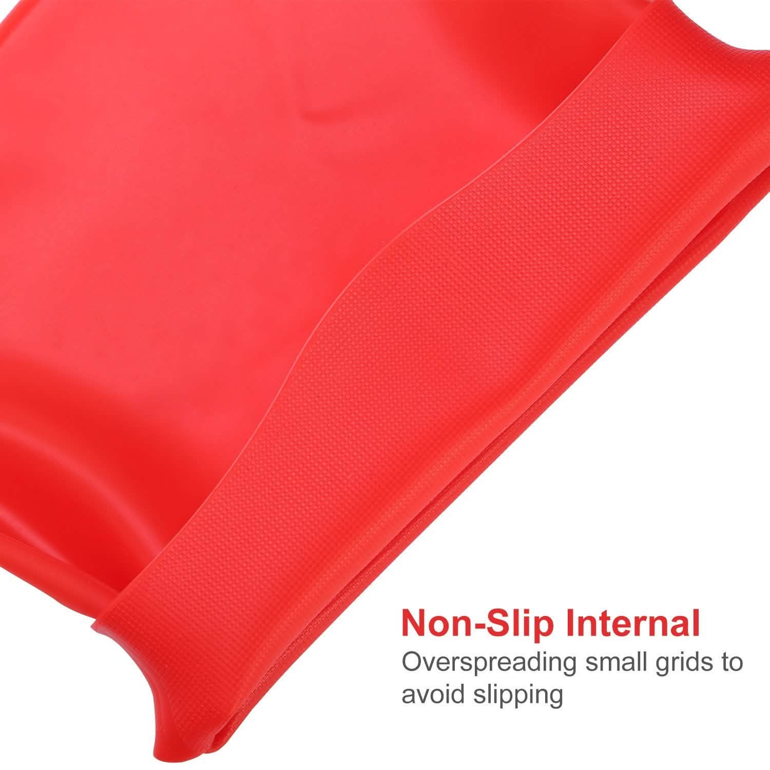 Swimming Cap Waterproof Silicone Outdoor Recreation - Tophatter Daily Deals