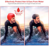 Swimming Cap Waterproof Silicone Outdoor Recreation - Tophatter Daily Deals