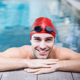Swimming Cap Waterproof Silicone Outdoor Recreation - Tophatter Daily Deals