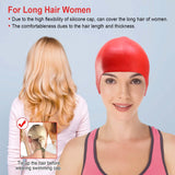 Swimming Cap Waterproof Silicone Outdoor Recreation - Tophatter Daily Deals