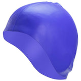 Swimming Cap Waterproof Silicone Navy Outdoor Recreation - Tophatter Daily Deals