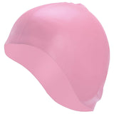 Swimming Cap Waterproof Silicone Pink Outdoor Recreation - Tophatter Daily Deals
