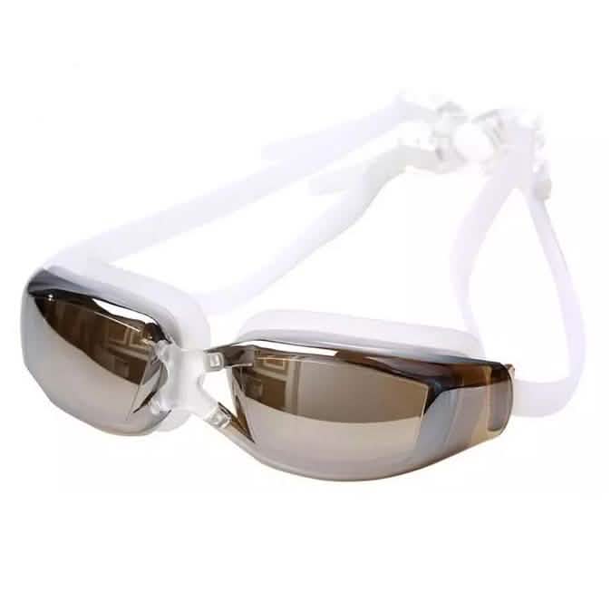 Swimming Goggles No Leaking Anti Fog UV Protection Brown Outdoor Recreation - Tophatter Daily Deals