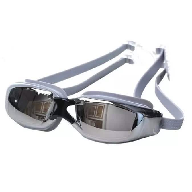 Swimming Goggles No Leaking Anti Fog UV Protection Gray Outdoor Recreation - Tophatter Daily Deals