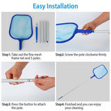 Swinging Pool Skimmer Cleaner Mesh Net Everything Else - Tophatter Daily Deals