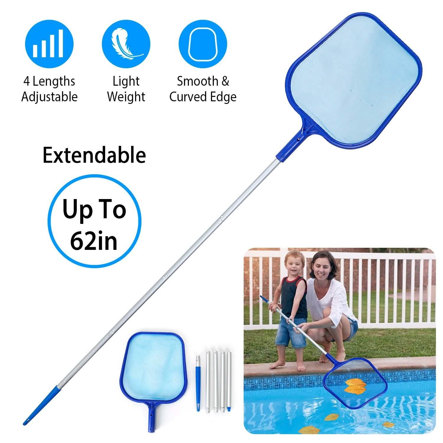 Swinging Pool Skimmer Cleaner Mesh Net Everything Else - Tophatter Daily Deals