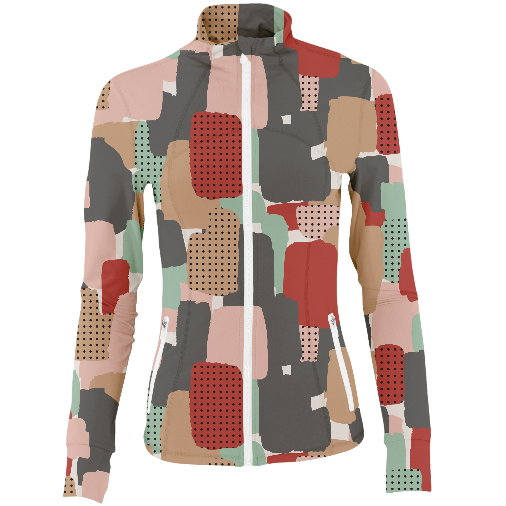 SwingJuice Golf Abstract Camo Women's Full Zip Jackets - Tophatter Daily Deals