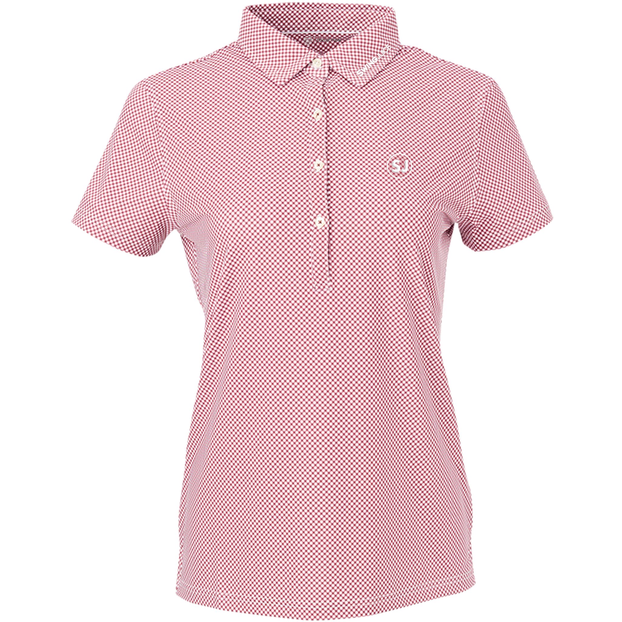SwingJuice Golf Island Women's Polo Merlot Polos - Tophatter Daily Deals