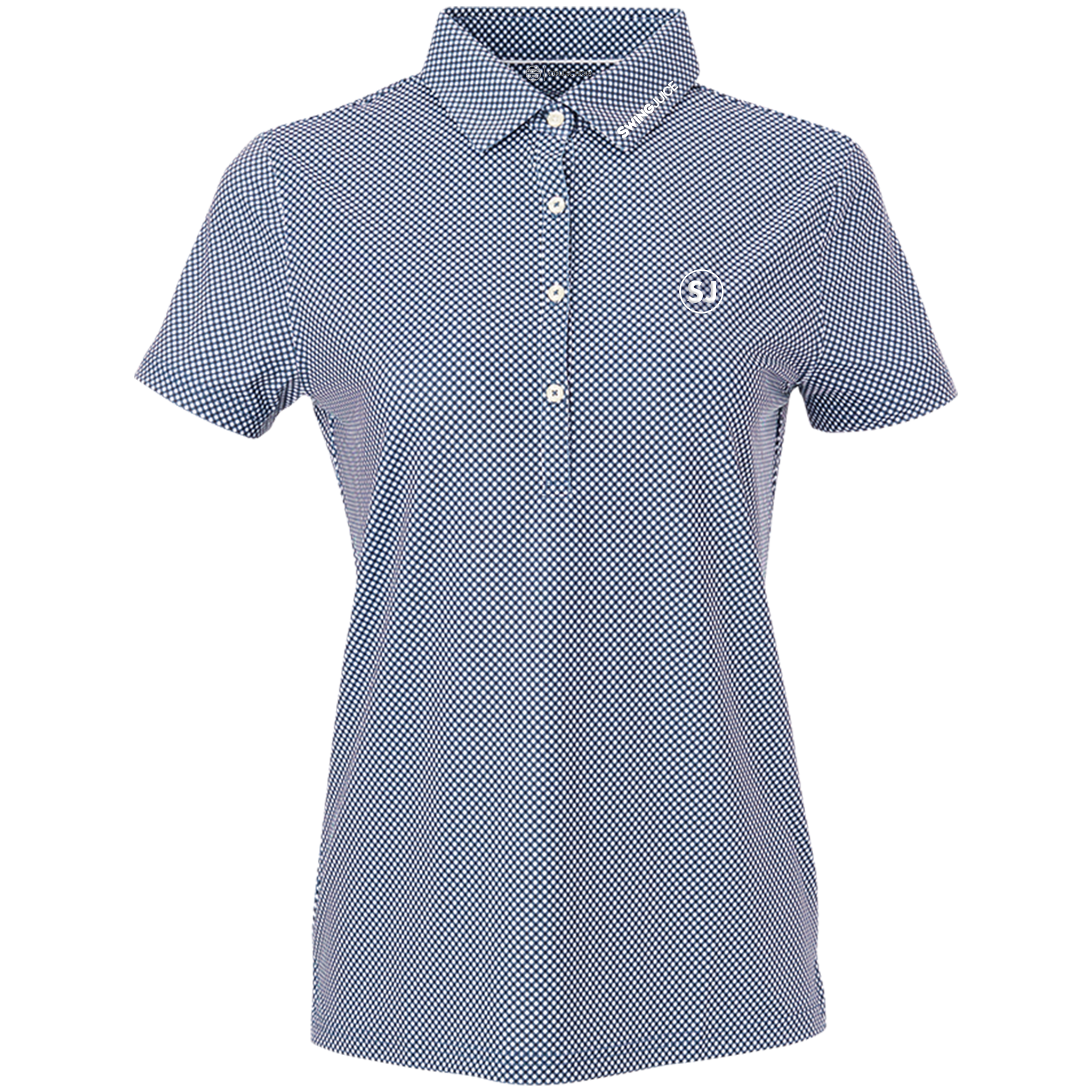 SwingJuice Golf Island Women's Polo Navy Polos - Tophatter Daily Deals