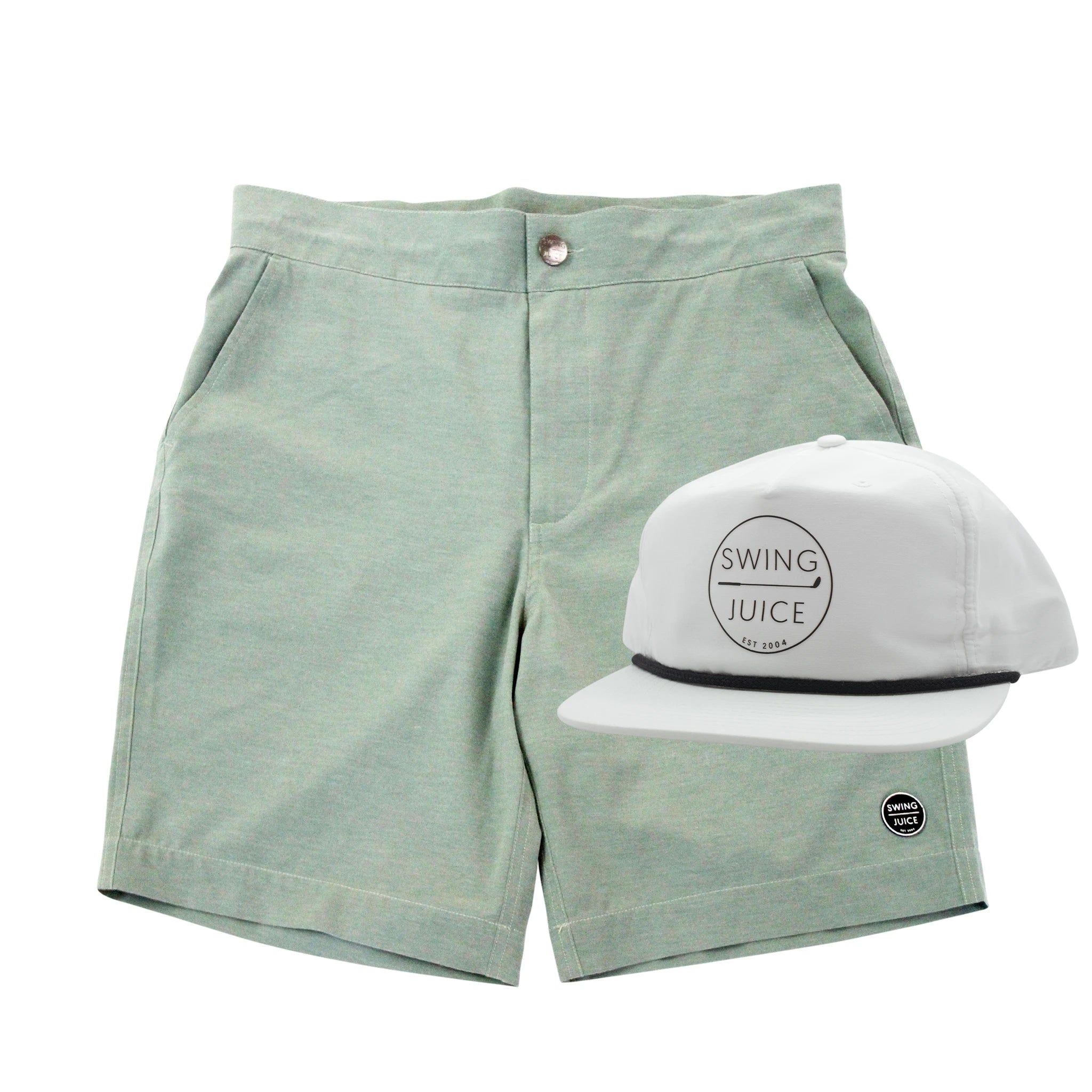 SwingJuice Men's Short & Rope Hat Bundle Multi Shorts - Tophatter Daily Deals