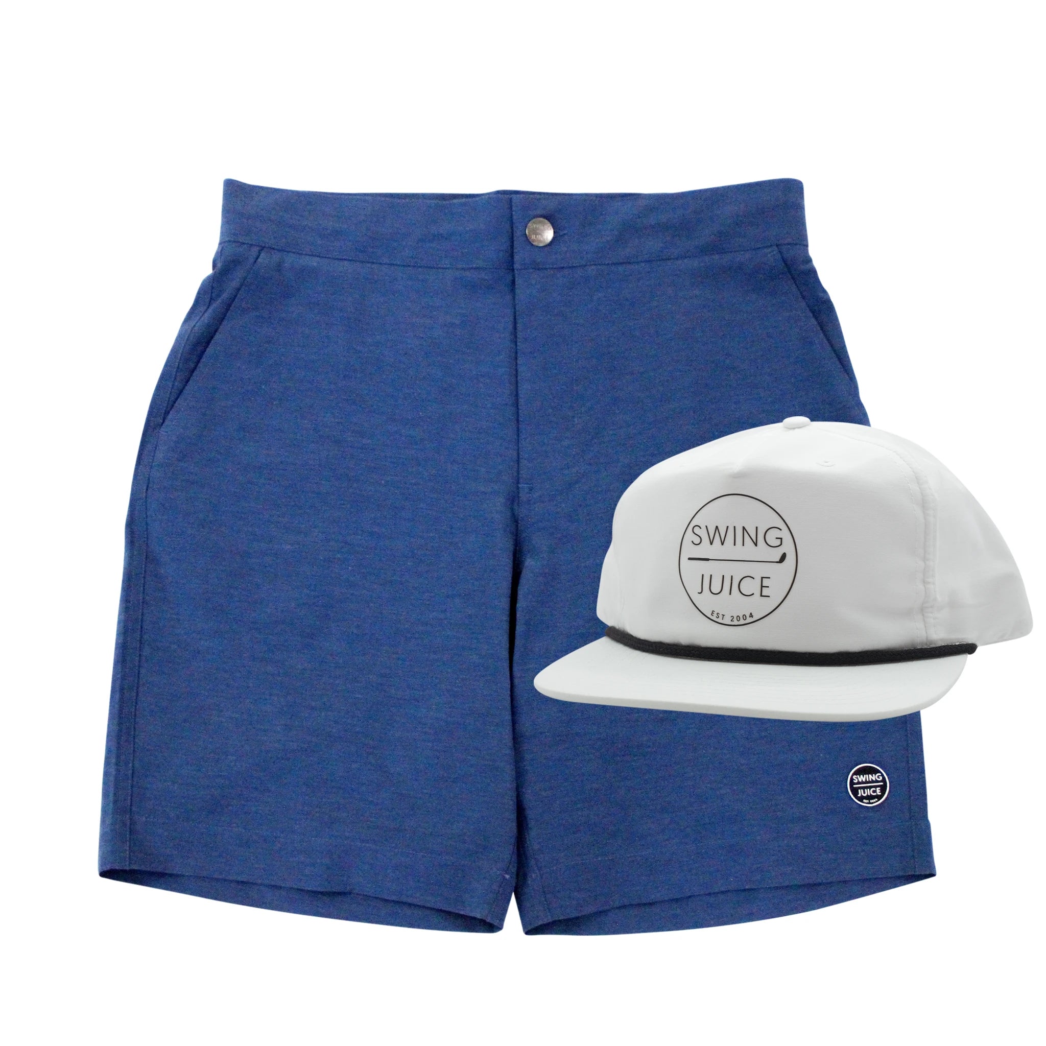 SwingJuice Men's Short & Rope Hat Bundle Multi Shorts - Tophatter Daily Deals