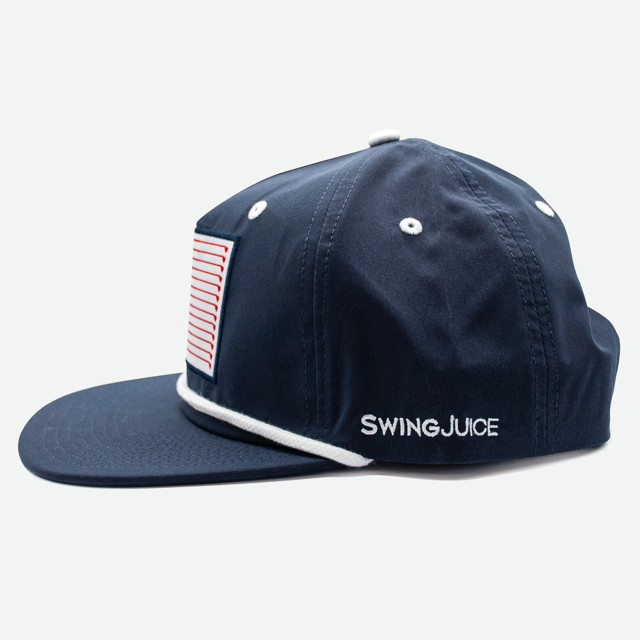 SwingJuice Men's Golf Flag Polo & Rope Hat Bundle Polos - Tophatter Daily Deals
