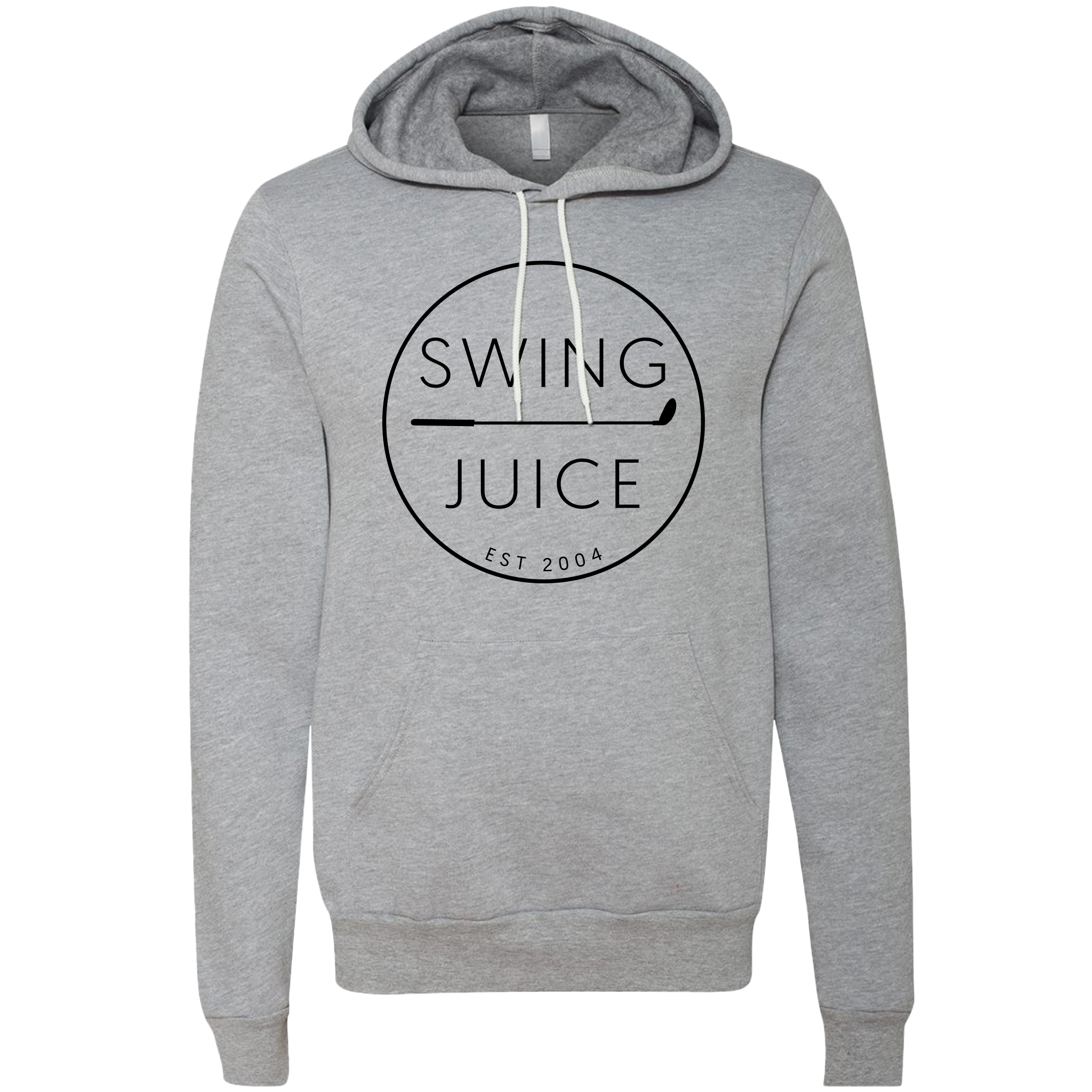 SwingJuice Golf Retro Unisex Hoodie Grey Hoodie - Tophatter Daily Deals