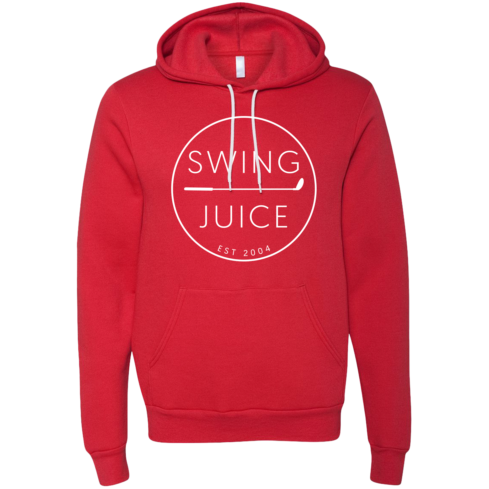 SwingJuice Golf Retro Unisex Hoodie Red Hoodie - Tophatter Daily Deals
