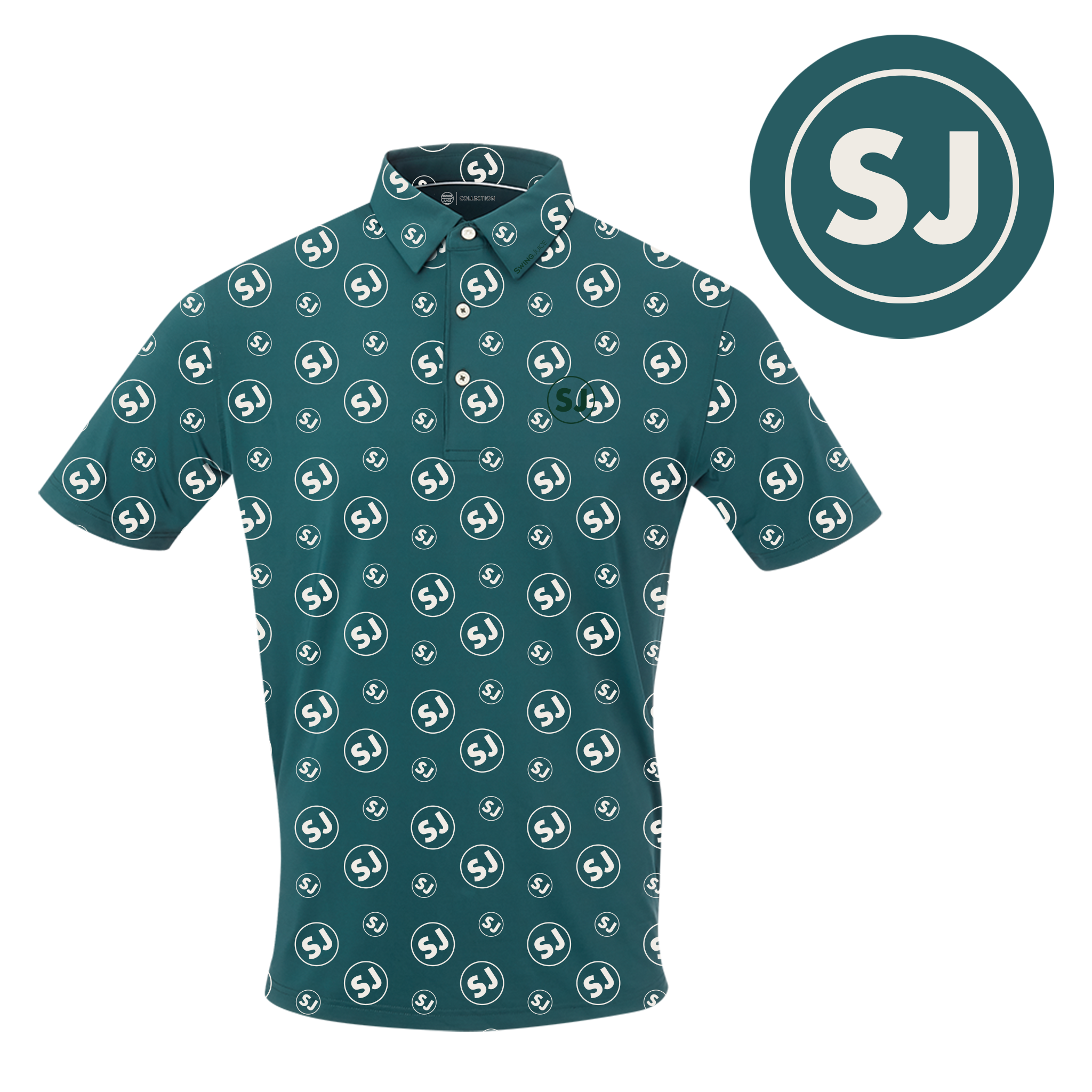 SwingJuice Men's Polo & Rope Hat Bundle Polos - Tophatter Daily Deals