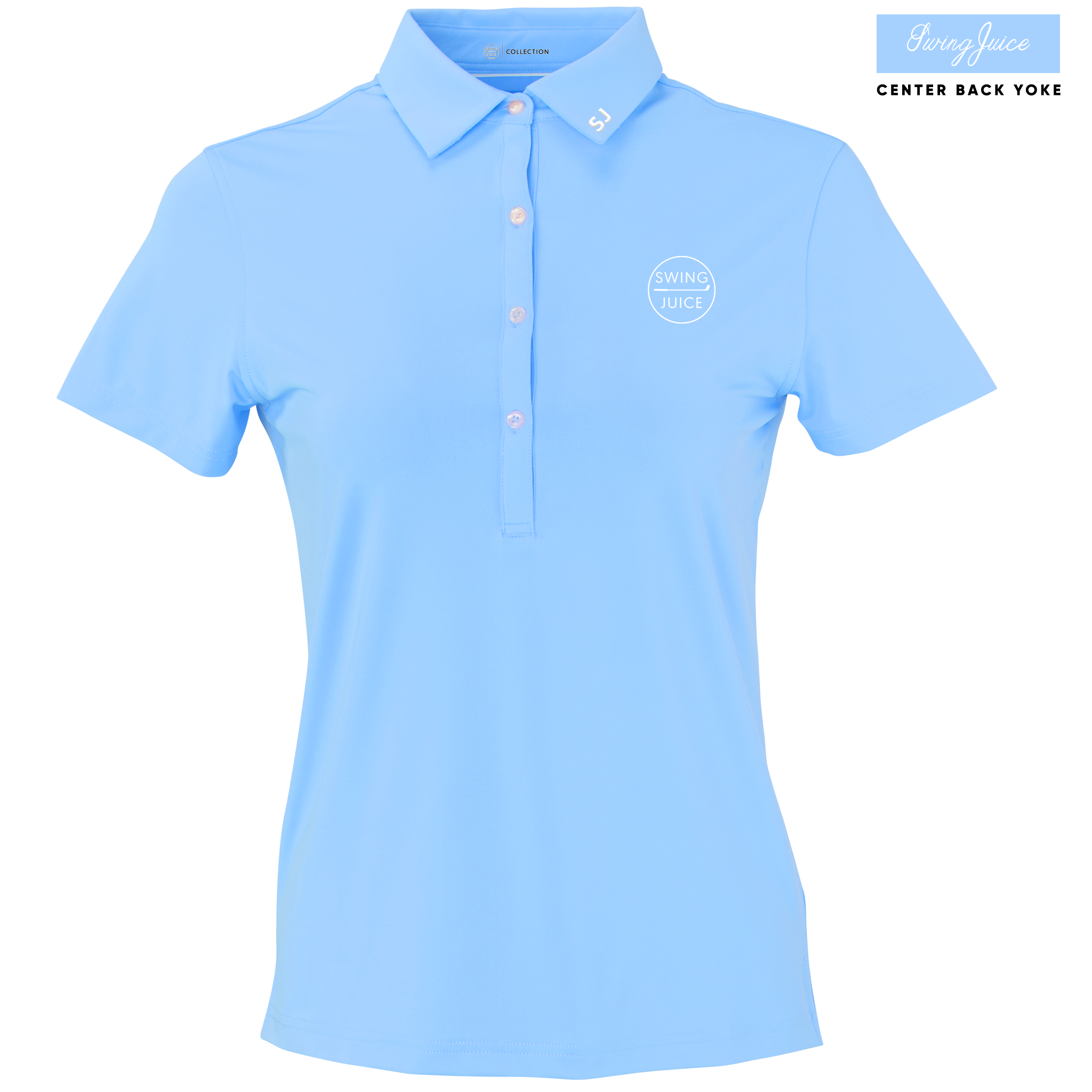 SwingJuice Golf Retro Women's Polo Maui Polos - Tophatter Daily Deals