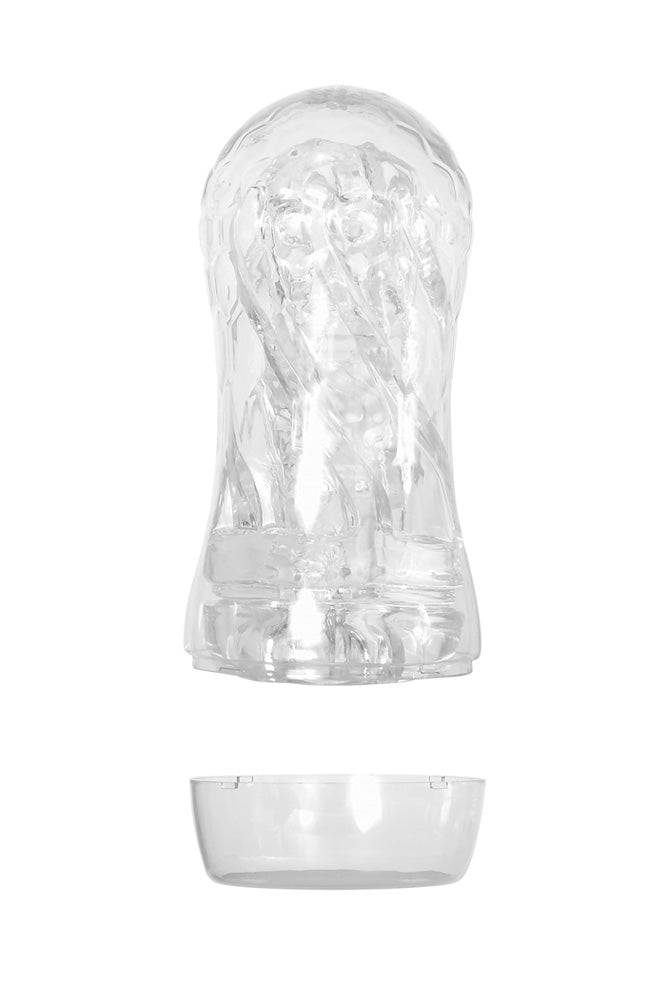Zero Tolerance - Swirl Stroker - Clear Sex Toy - Tophatter Daily Deals