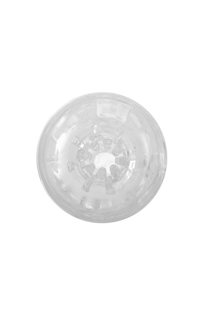 Zero Tolerance - Swirl Stroker - Clear Sex Toy - Tophatter Daily Deals