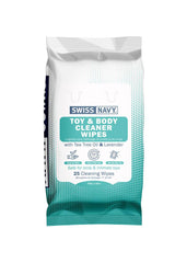 Swiss Navy - Toy & Body Cleaner Wipes - Tophatter Daily Deals