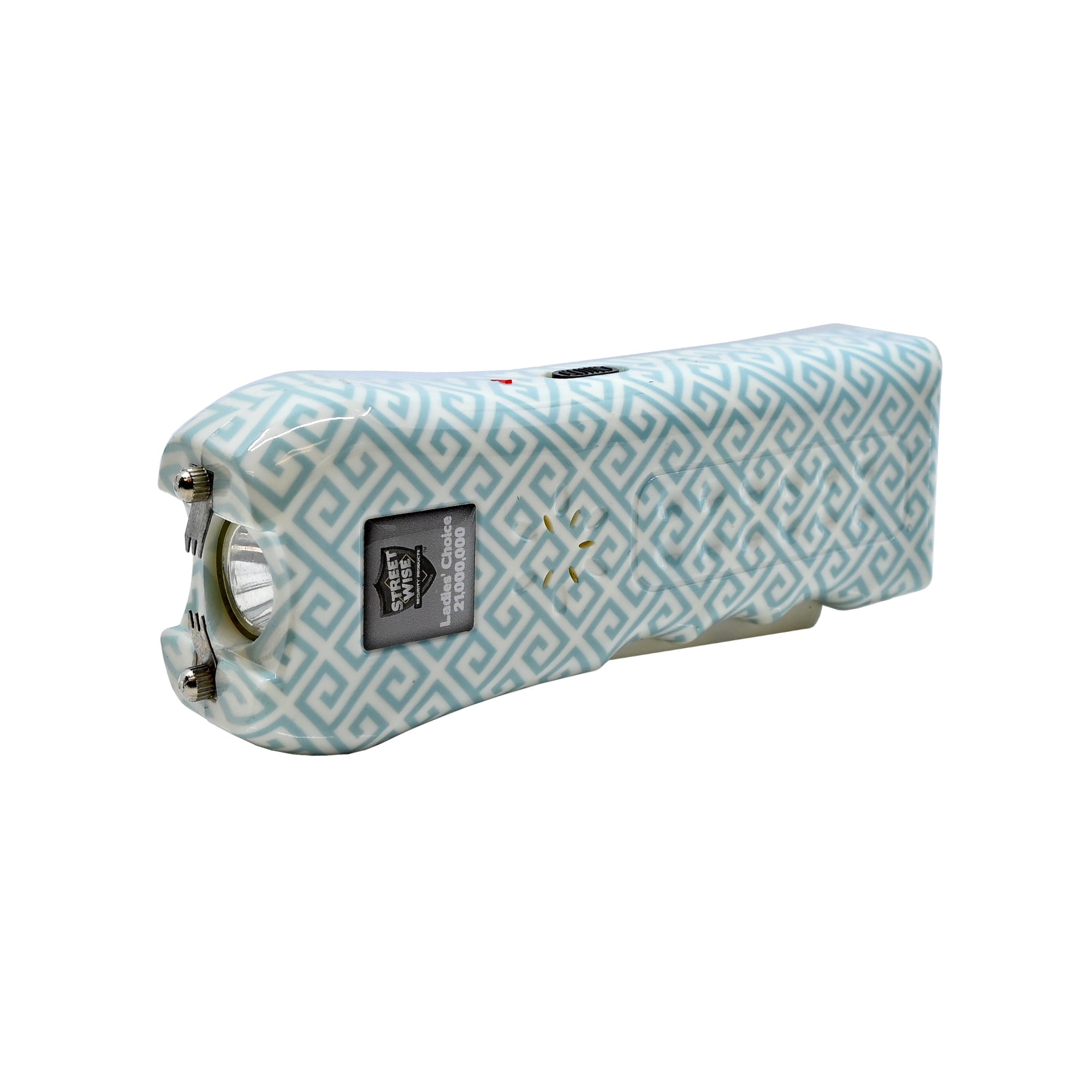 Ladies' Choice 21,000,000* Stun Gun Pattern Teal Stun Gun - Tophatter Daily Deals