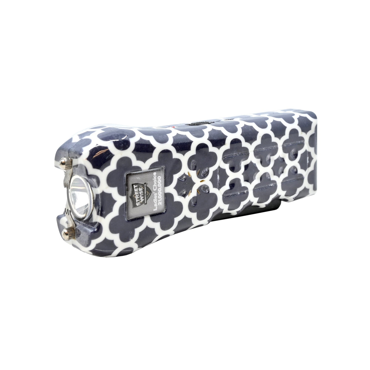 Ladies' Choice 21,000,000* Stun Gun Quatrefoil Navy Stun Gun - Tophatter Daily Deals