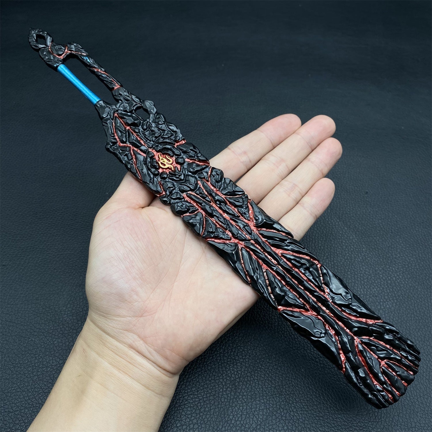 Ultimate 22 in 1 Fantasy Swords Metal Crafts For Collection Different Fire Ruler Red - Tophatter Daily Deals