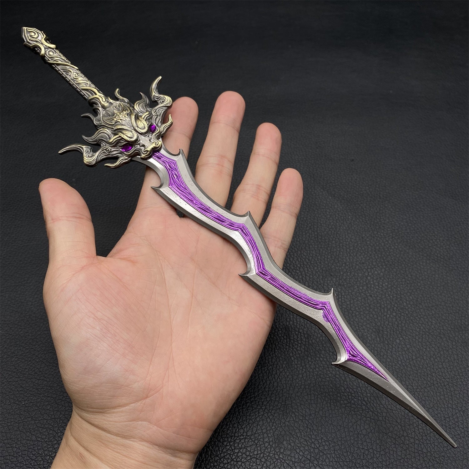 Ultimate 22 in 1 Fantasy Swords Metal Crafts For Collection Candle Divine Decree Sword - Tophatter Daily Deals
