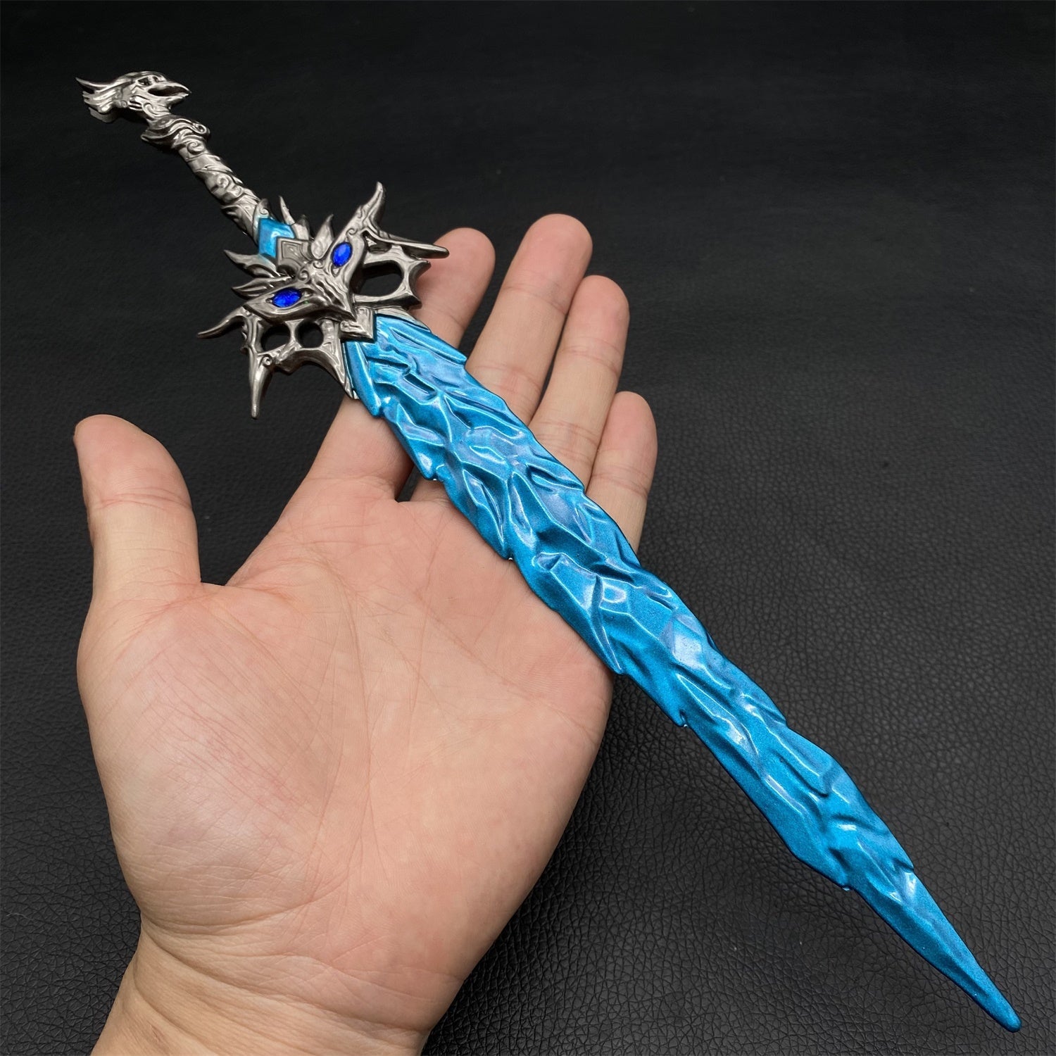 Ultimate 22 in 1 Fantasy Swords Metal Crafts For Collection Ice Soul Long Sword - Tophatter Daily Deals
